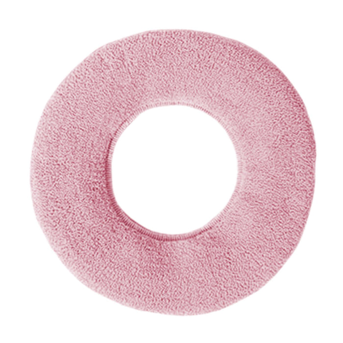 Toilet Seat Cover Washable Thicker Luxury Reusable for Washroom Bathroom Pink