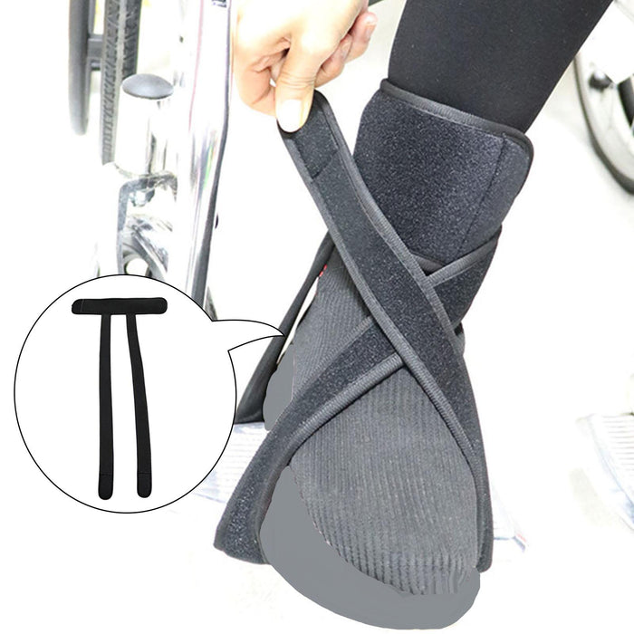 Wheelchair Leg Strap Safety Support Lap Patients Foot Rest Strap for Seniors