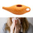 250ml Ceramic Neti Pot Nose Cleaning Pot for Removes Dust Nose Washing Orange