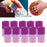 10Pcs Finger Sleeves Protectors Elastic for Relieving Pain Cycling Biking Purple