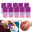 10Pcs Finger Sleeves Protectors Elastic for Relieving Pain Cycling Biking Purple