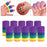 10Pcs Finger Sleeves Protectors Elastic for Relieving Pain Cycling Biking Iridescent