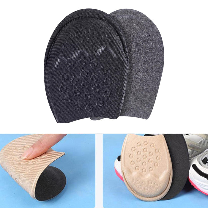 2pcs Metatarsal Pads Prevent Calluses Blisters All Day Black Female Round