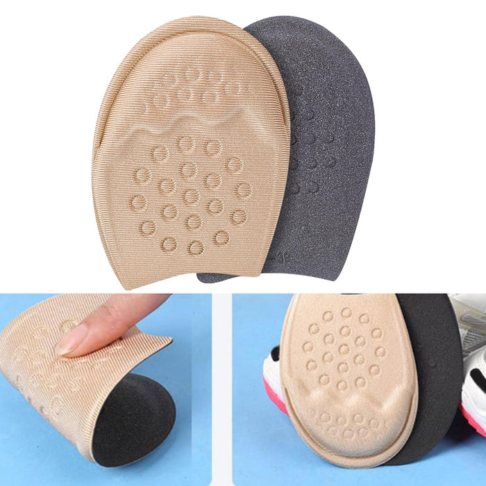 2pcs Metatarsal Pads Prevent Calluses Blisters All Day Beige Female Round