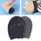 2pcs Metatarsal Pads Prevent Calluses Blisters All Day Black Male Round