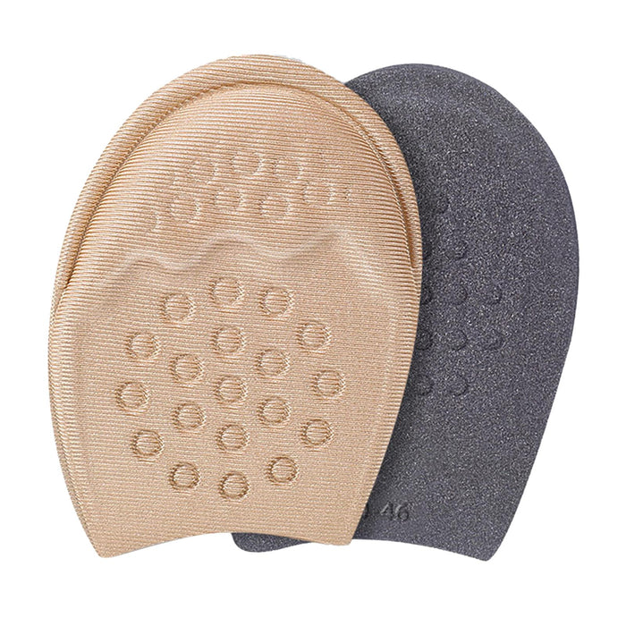 2pcs Metatarsal Pads Prevent Calluses Blisters All Day Beige Male Round