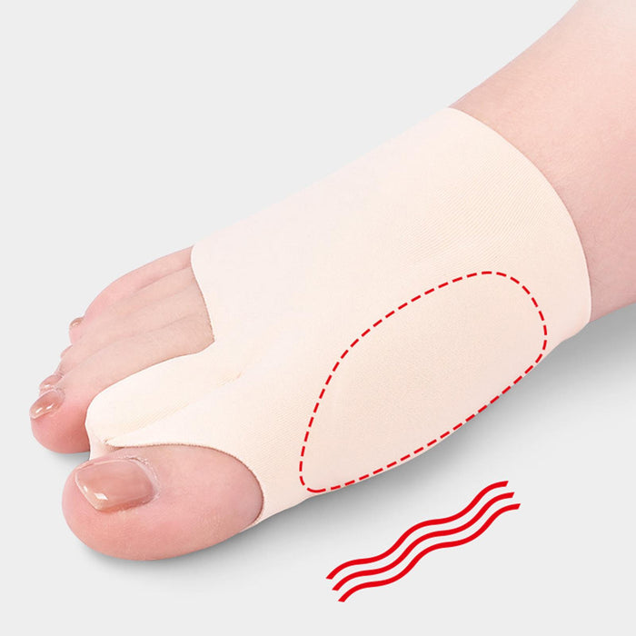 Toe Separator PVC for Foot Relief Pain Overlapping Toes Realign Crooked Toes Right