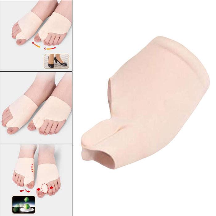 Toe Separator PVC for Foot Relief Pain Overlapping Toes Realign Crooked Toes Right