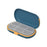 Travel Pill Organizer Moisture Proof Holder for Purse Travel Purse Pocket Blue