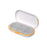 Travel Pill Organizer Moisture Proof Holder for Purse Travel Purse Pocket Yellow White