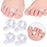 Toe Bunion Guard Correct Crooked Toes for Overlapping Toe 2.8x1.15x2.2cm