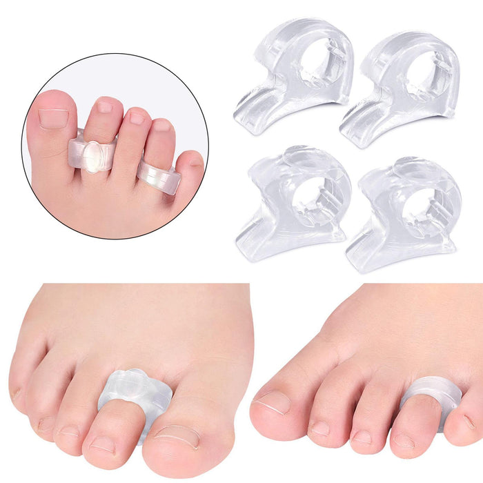 Toe Bunion Guard Correct Crooked Toes for Overlapping Toe 2.8x1.15x2.2cm