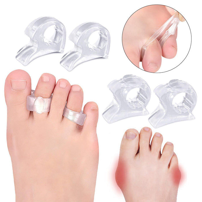 Toe Bunion Guard Correct Crooked Toes for Overlapping Toe 2.8x1.15x2.2cm