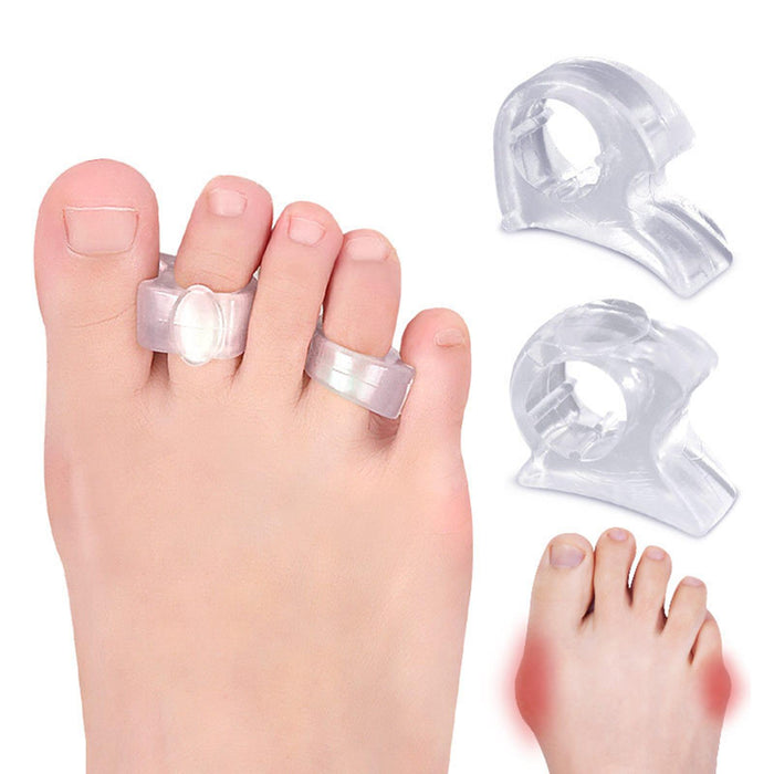 Toe Bunion Guard Correct Crooked Toes for Overlapping Toe 2.8x1.15x2.2cm