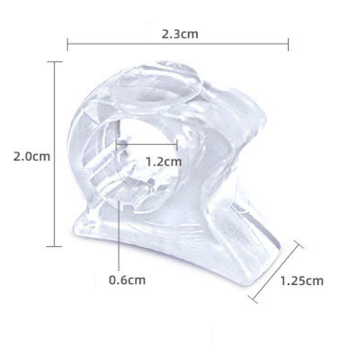 Toe Bunion Guard Correct Crooked Toes for Overlapping Toe 2.3x1.25x2cm