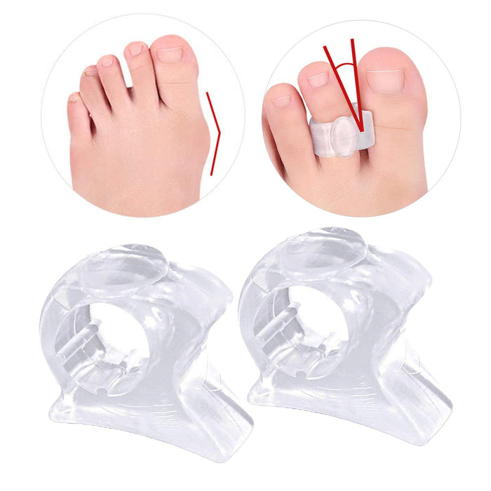 Toe Bunion Guard Correct Crooked Toes for Overlapping Toe 2.3x1.25x2cm