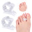 Toe Bunion Guard Correct Crooked Toes for Overlapping Toe 2.3x1.25x2cm