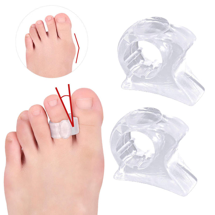 Toe Bunion Guard Correct Crooked Toes for Overlapping Toe 2.3x1.25x2cm