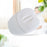 Bedpan Seat Urinal Bed Pan with Handle for Bedridden Durable White