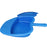 Bedpan Seat Urinal Bed Pan with Handle for Bedridden Durable Blue