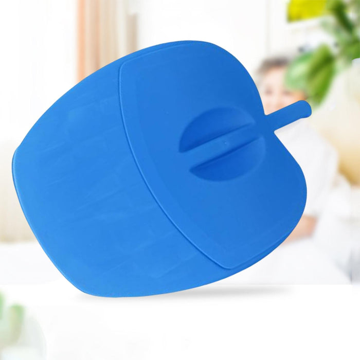 Bedpan Seat Urinal Bed Pan with Handle for Bedridden Durable Blue