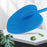 Bedpan Seat Urinal Bed Pan with Handle for Bedridden Durable Blue