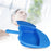 Bedpan Seat Urinal Bed Pan with Handle for Bedridden Durable Blue