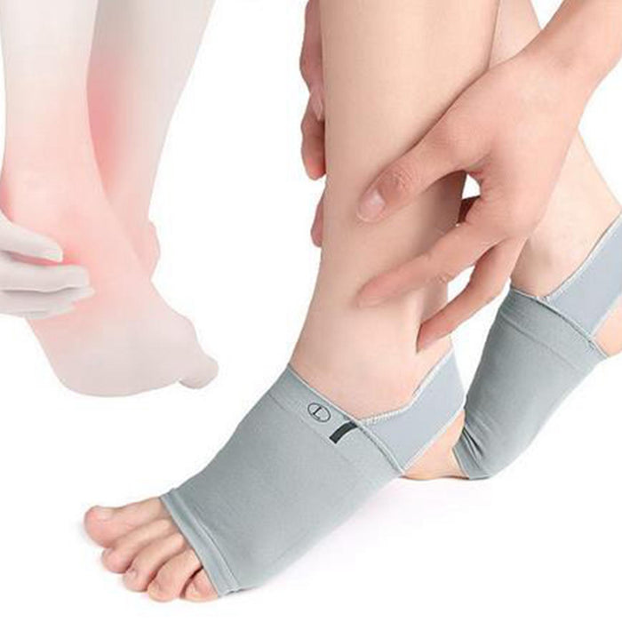 1 Pair Soft Arch Support Braces Flat Feet Wrap Relieve Foot Pain Daily Wear