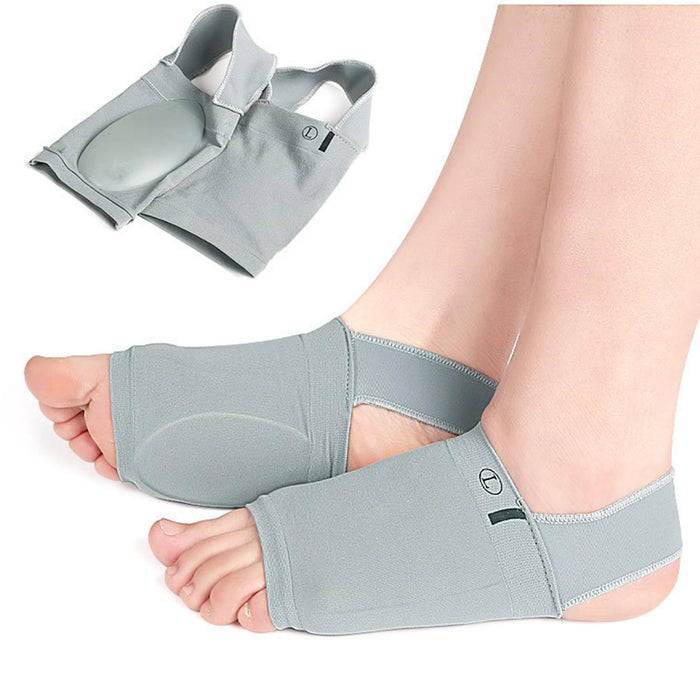 1 Pair Soft Arch Support Braces Flat Feet Wrap Relieve Foot Pain Daily Wear