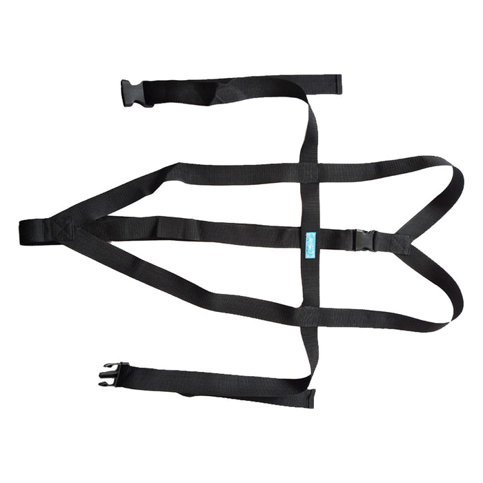 Wheelchair Seat Belt Adjustable Safety Cross Portable Simple for Elderly Ordinary