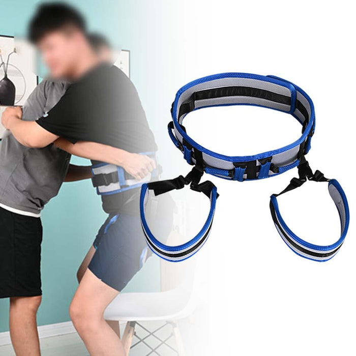 Transfer Gait Belt with Leg Loops Training Safety Assist Device for Disabled S