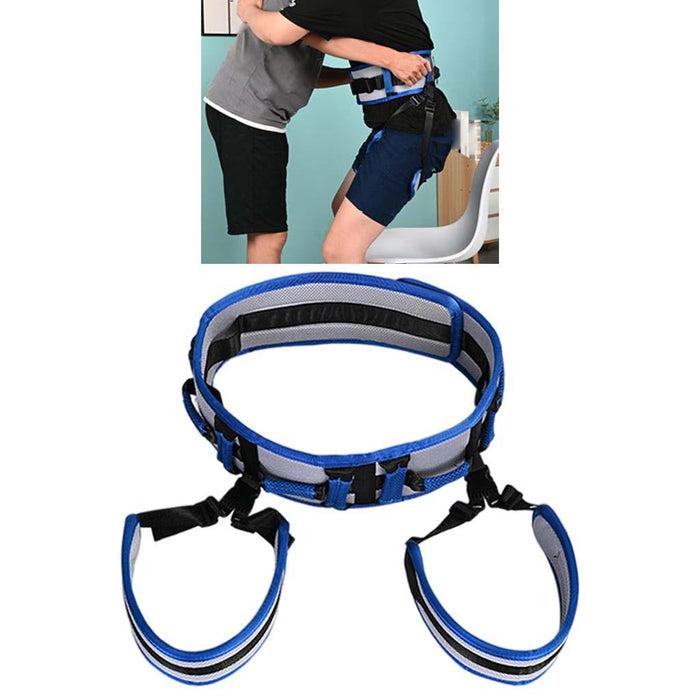 Transfer Gait Belt with Leg Loops Training Safety Assist Device for Disabled S