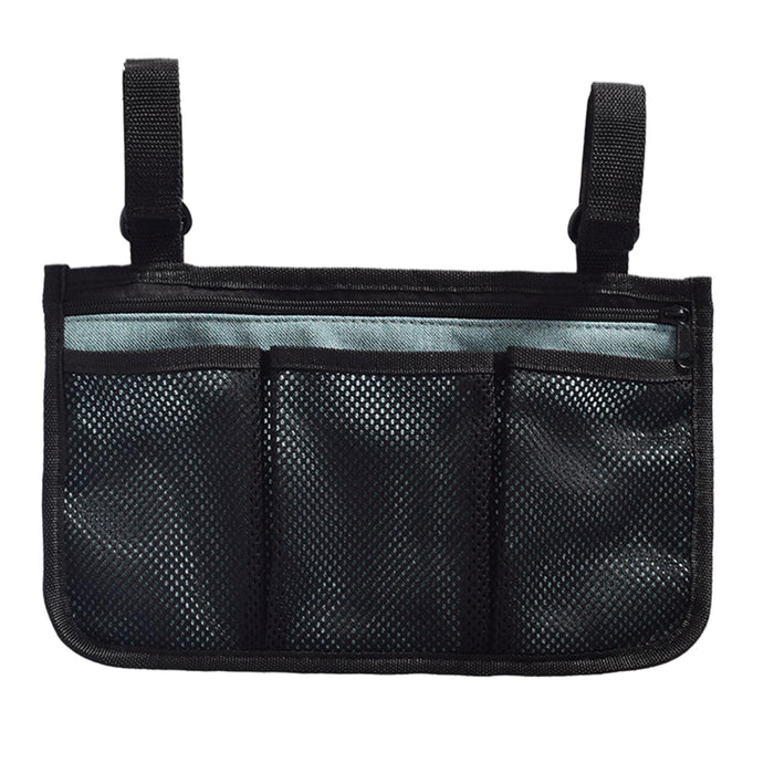 Wheelchair Armrest Side Storage Bag Pouch Portable for Most Wheelchair