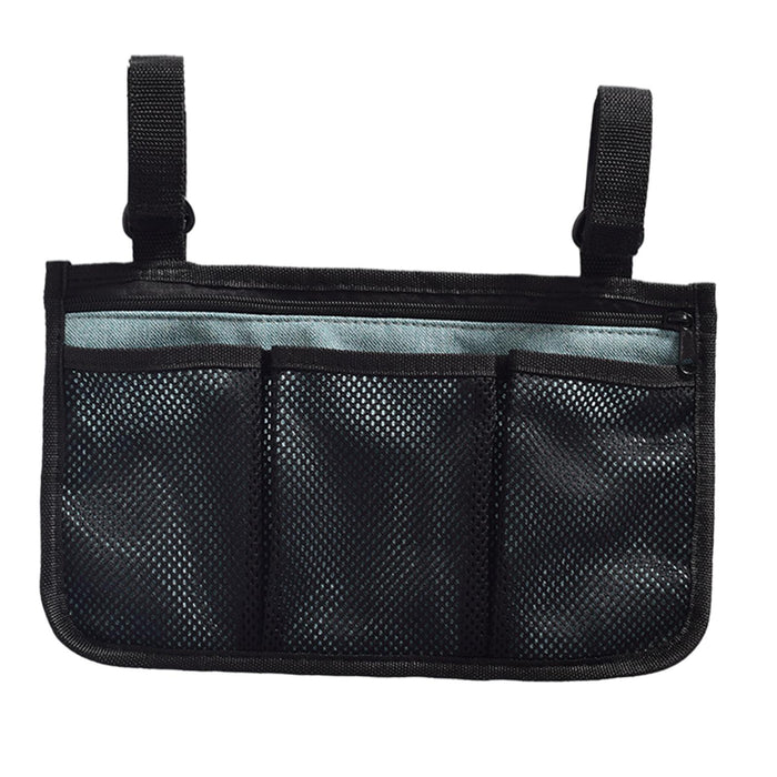 Wheelchair Armrest Side Storage Bag Pouch Portable for Most Wheelchair