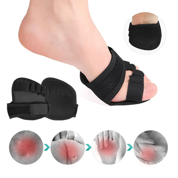 Universal Forefoot Pads Toe Separator for Big Toe Alignment for Ballet