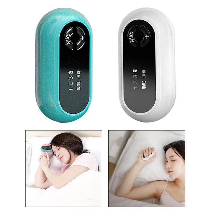 Sleep Aid Machine with Microcurrent Hypnosis Relieve Anxiety Blue