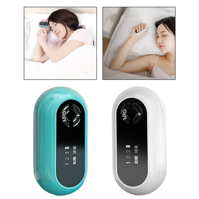 Sleep Aid Machine with Microcurrent Hypnosis Relieve Anxiety Blue