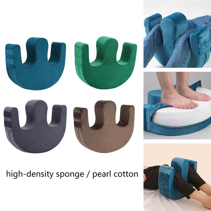 U Shaped Bed Turn Over Assistant Turning Device Elderly for People Household Sponge Blue