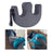 Turning Device Nursing Products Anti-Decubitus for Resting Household Elderly Sponge Gray