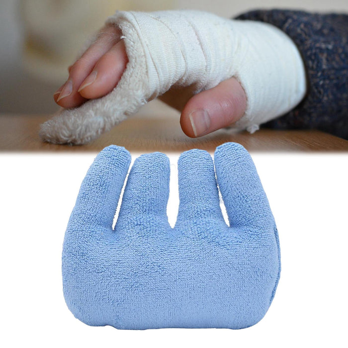 1Pc Hand Contracture Prevention Tool for Patients Elderly Adults Blue