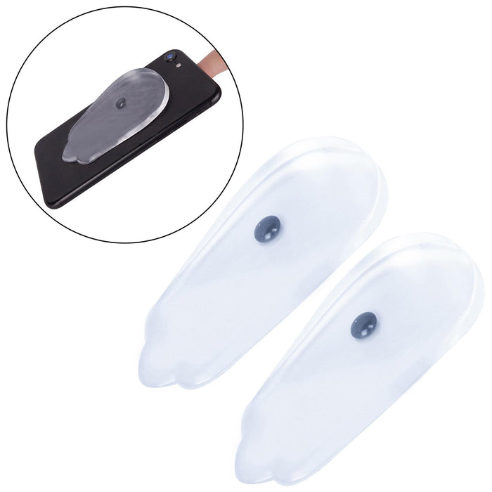 1Pair Magnetic Silicone Orthotic Heel Cup Pad for O Leg Correction Splayfoot