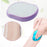 Women Crystal Hair Remover Eraser for Legs,Arms Portable  Purple