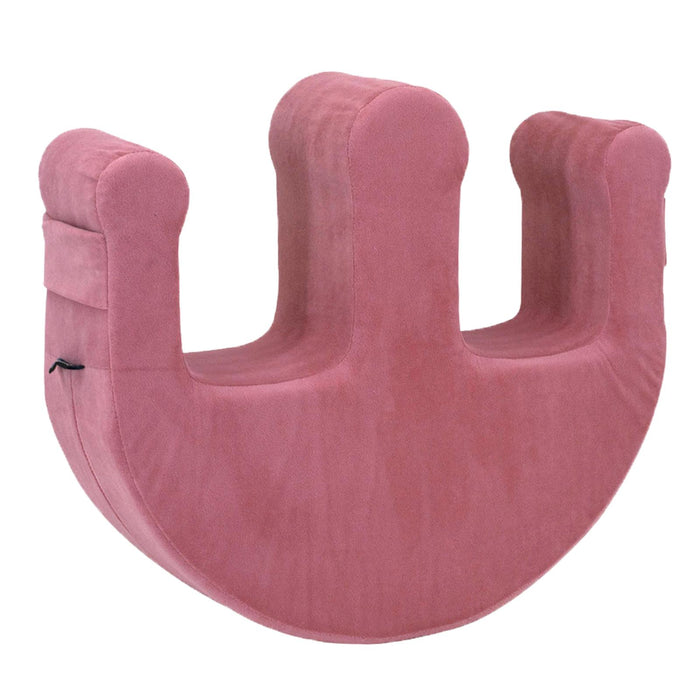 U Shaped Bed Turn Over Assistants Elderly for Patients Pink