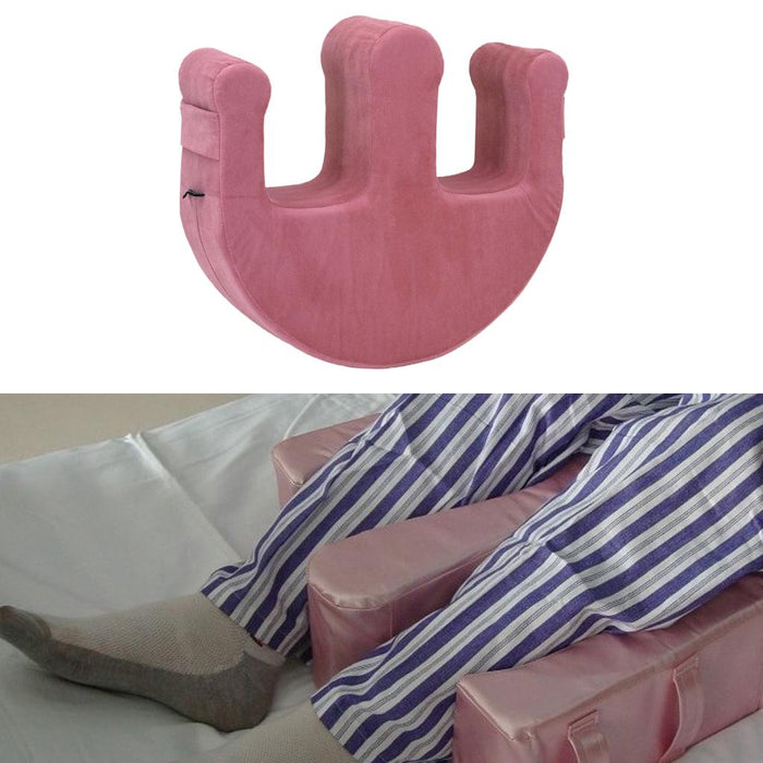 U Shaped Bed Turn Over Assistants Elderly for Patients Pink