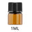 100Pcs Amber Mini Glass Bottle Empty for Essential Oil Aromatherapy Perfume