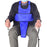 Wheelchair Seat Belt Harness Adjustable for Patients Seniors Blue Long