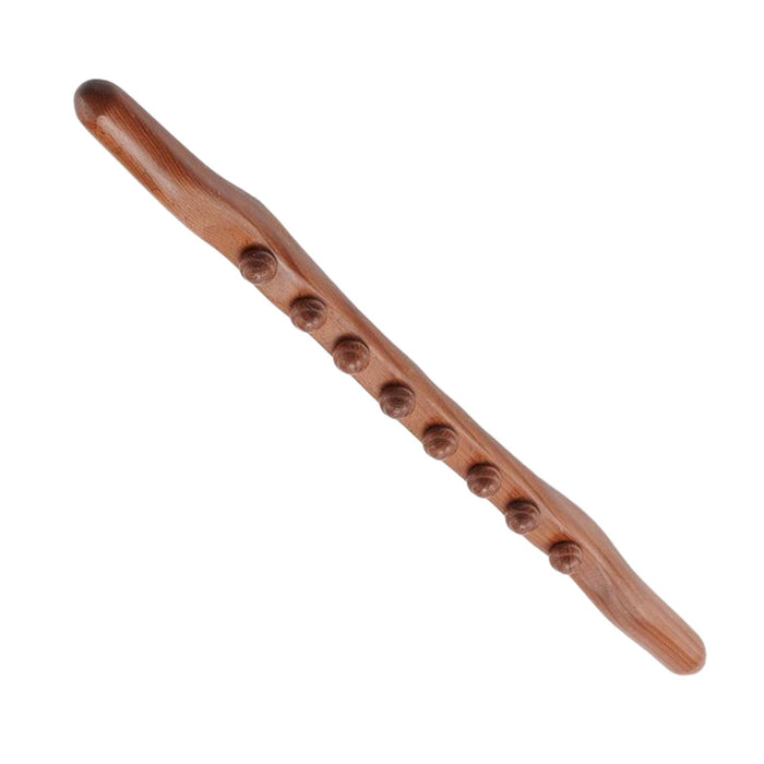 Wooden Guasha Scraping Stick Massage Tools Wood Guasha Tool  Carbonized