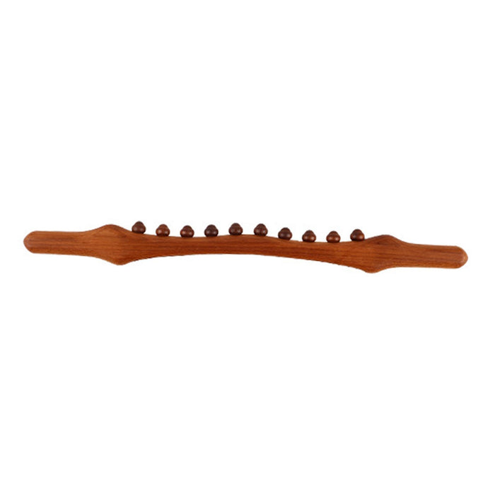 Wooden Gua Sha Massage Stick Relieve Sore Muscles Relaxing  Carbonized