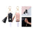 30ml Hand Washing Keychain Refillable Spray Bottle for Shampoo Liquid Pink