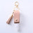 30ml Hand Washing Keychain Refillable Spray Bottle for Shampoo Liquid Pink